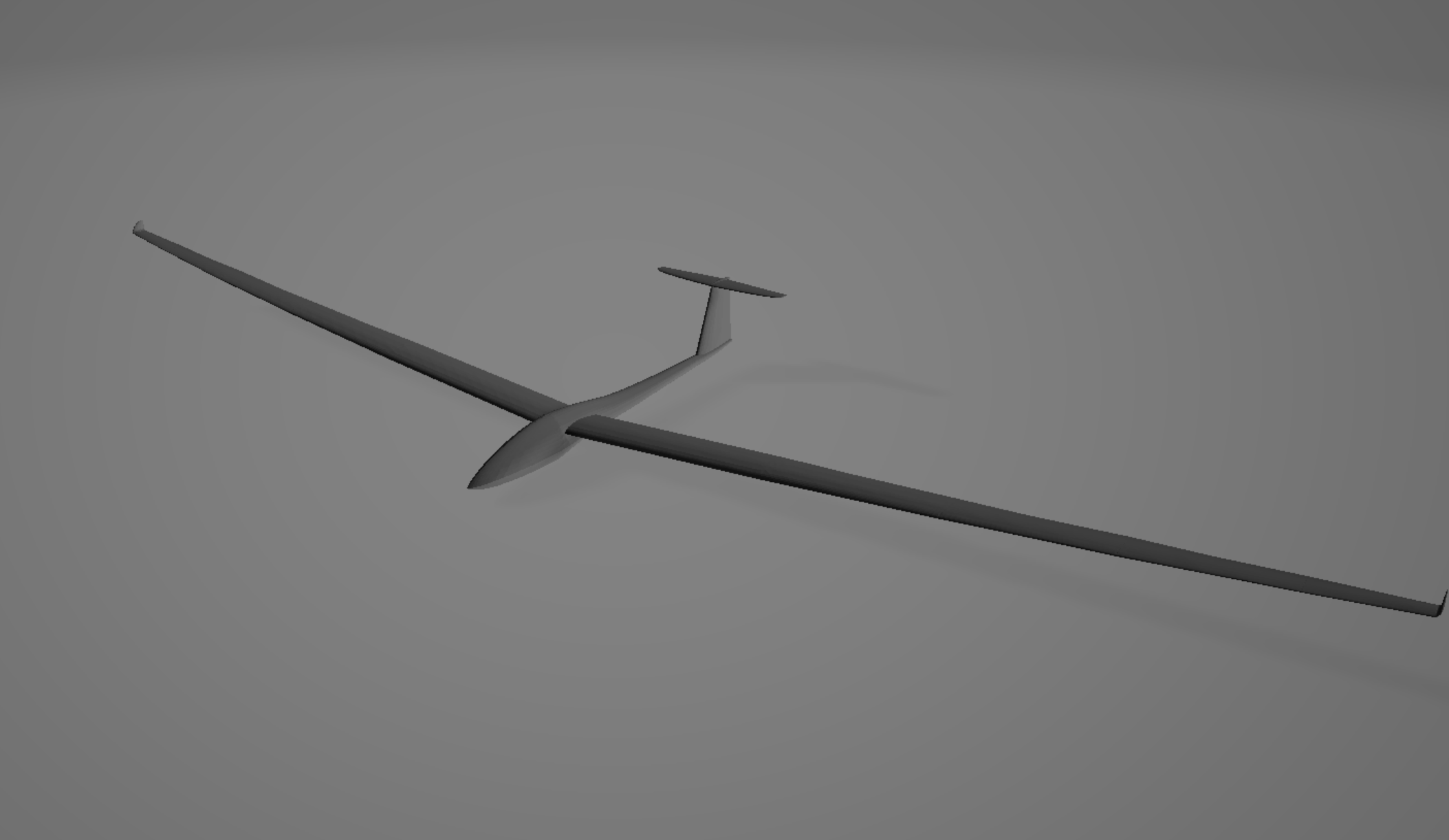 Solar-powered RC plane